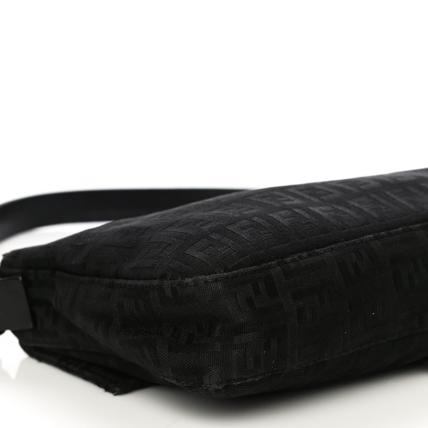 Fendi Zucchino Baguette Black 8 of 17