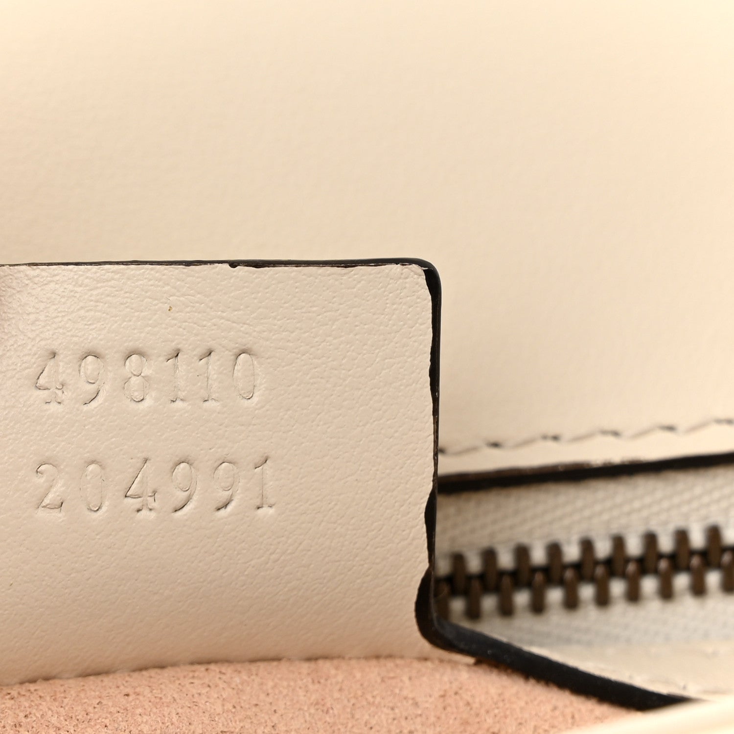 Gucci Calfskin Matelasse Small GG Marmont Top Handle Shoulder Bag White 7 of 10