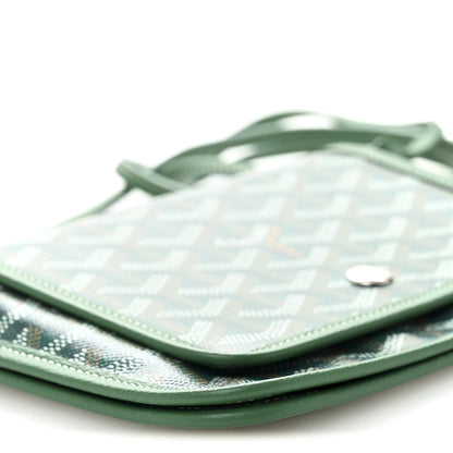 Goyard Goyardine Plumet Wallet Clutch Green 10 of 11