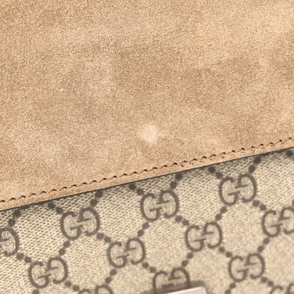 Gucci GG Supreme Monogram Small Dionysus Shoulder Bag Taupe 14 of 16