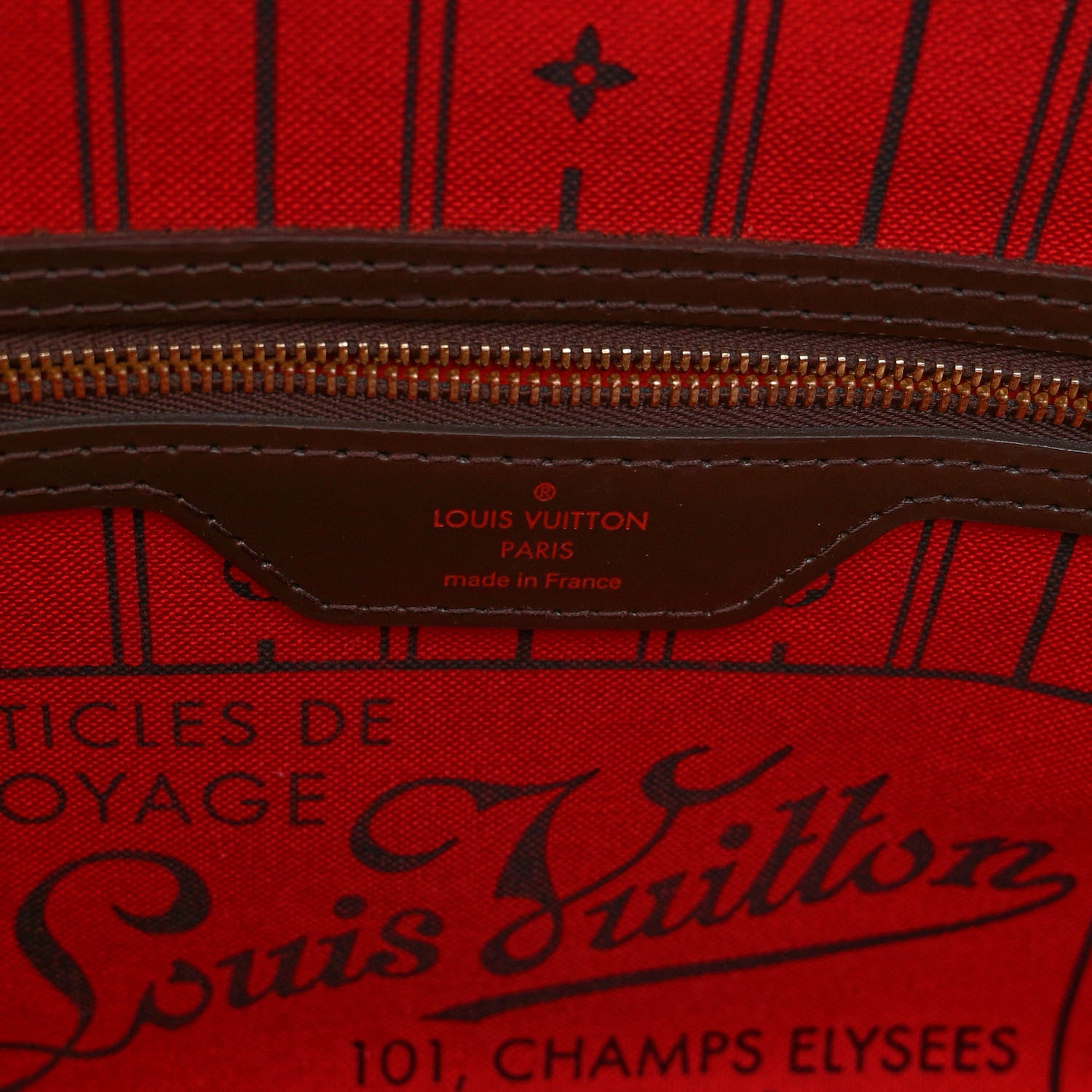 Louis Vuitton Damier Ebene Neverfull PM 6 of 11