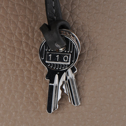 Hermes Togo Horseshoe Tri Color Kelly Retourne 40 Etain Gris Tourterelle Graphite 11 of 41