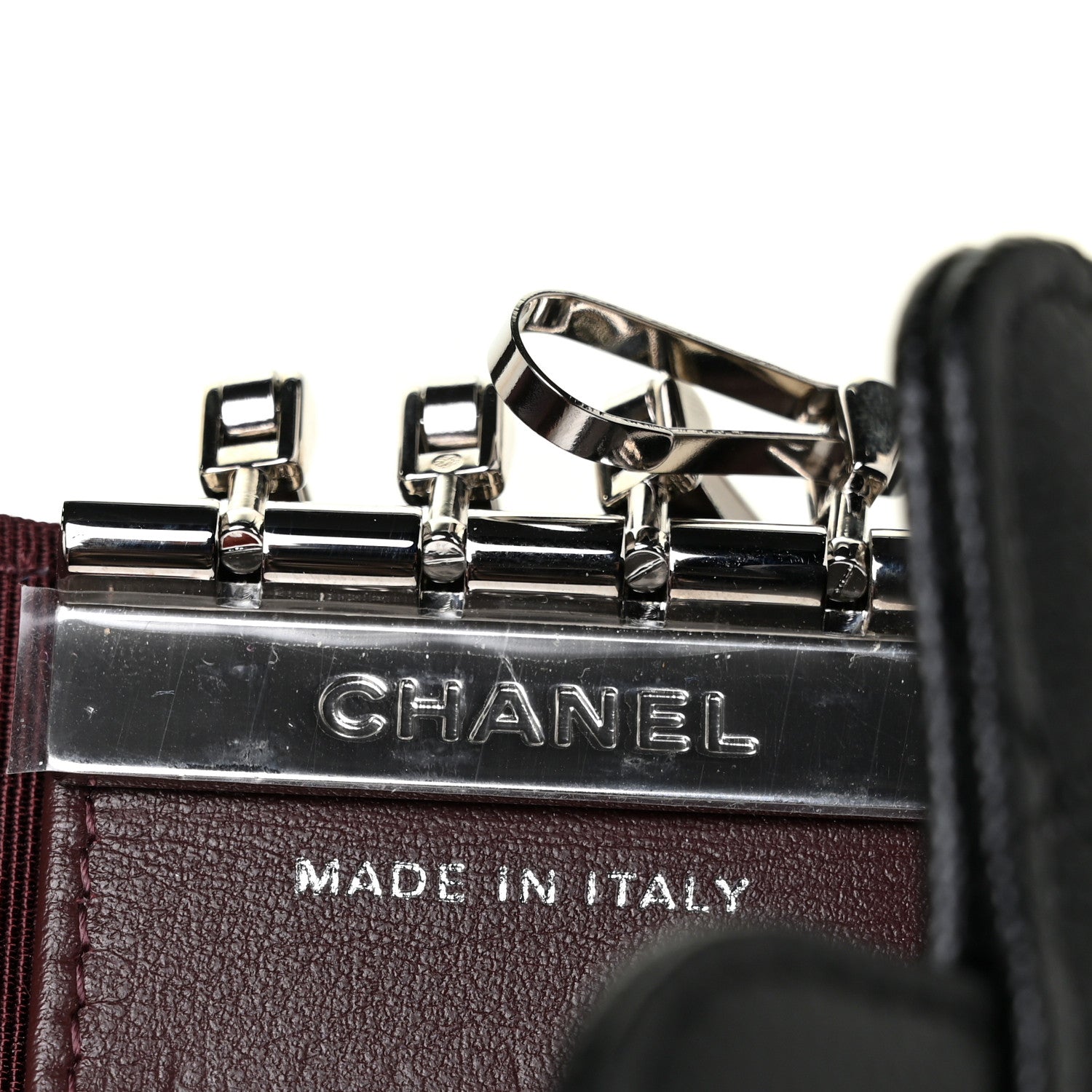 Chanel Caviar Quilted Classic 4 Key Holder Wallet Black 6 of 10