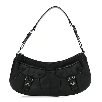 Christian Dior Calfskin Shoulder Bag Black 1 of 18