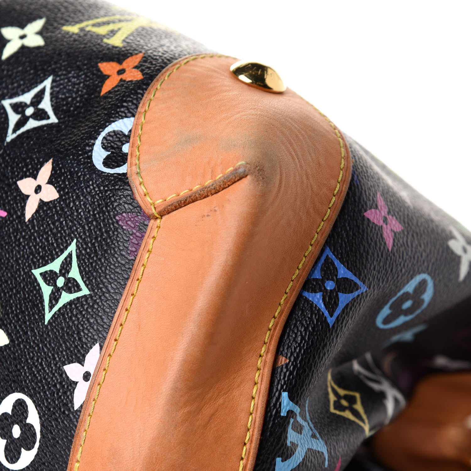 Louis Vuitton Monogram Multicolor Ursula Black 10 of 12