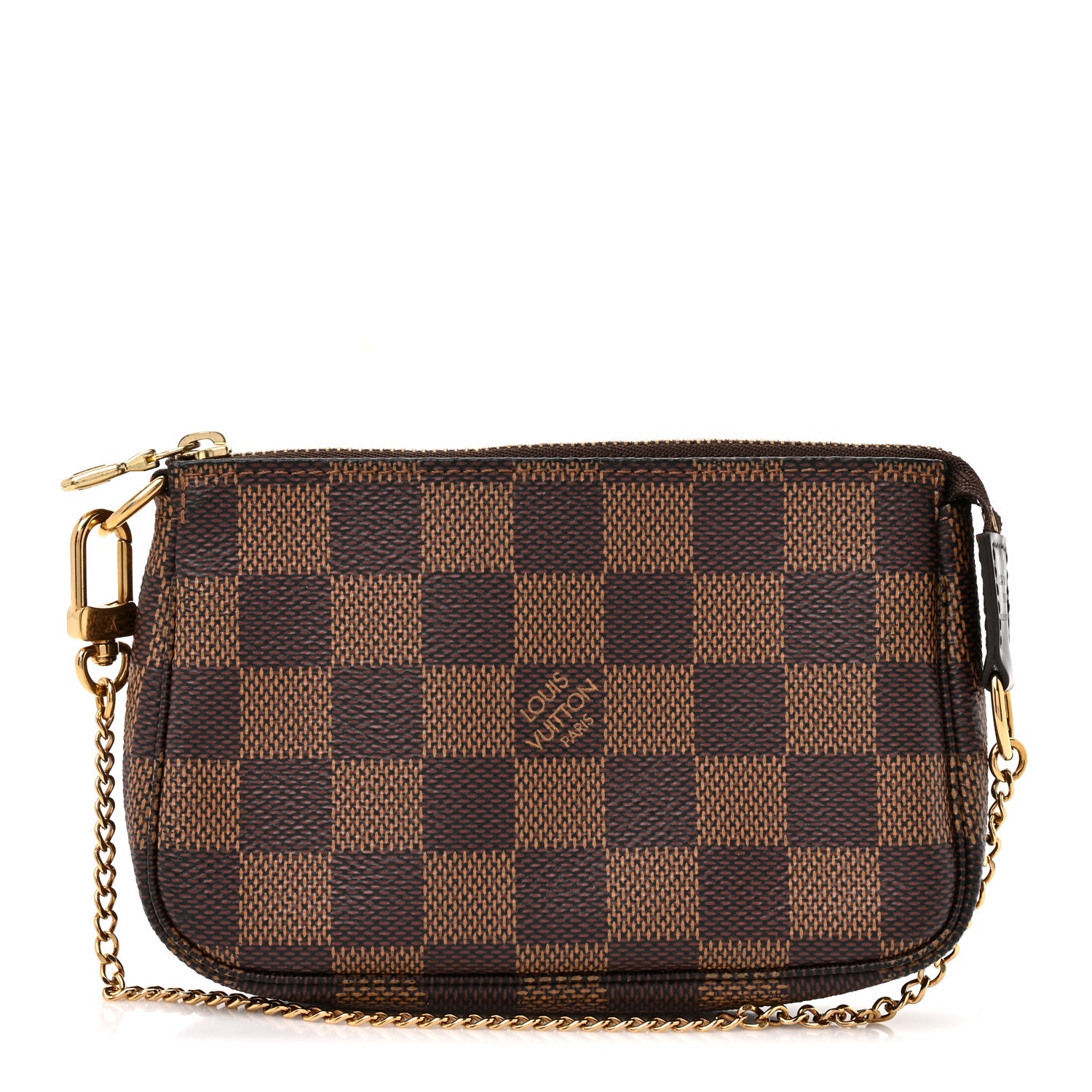 Louis Vuitton Damier Ebene Mini Pochette Accessories 1 of 11