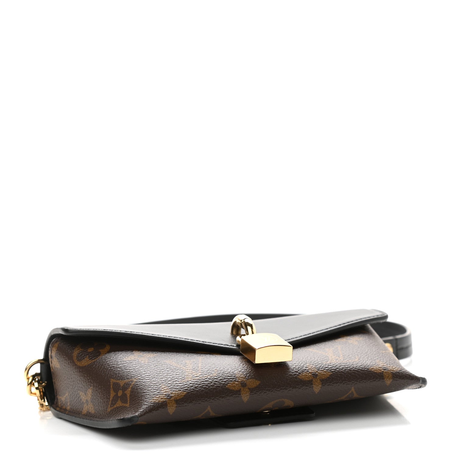 Louis Vuitton Monogram Padlock On Strap Black 4 of 9