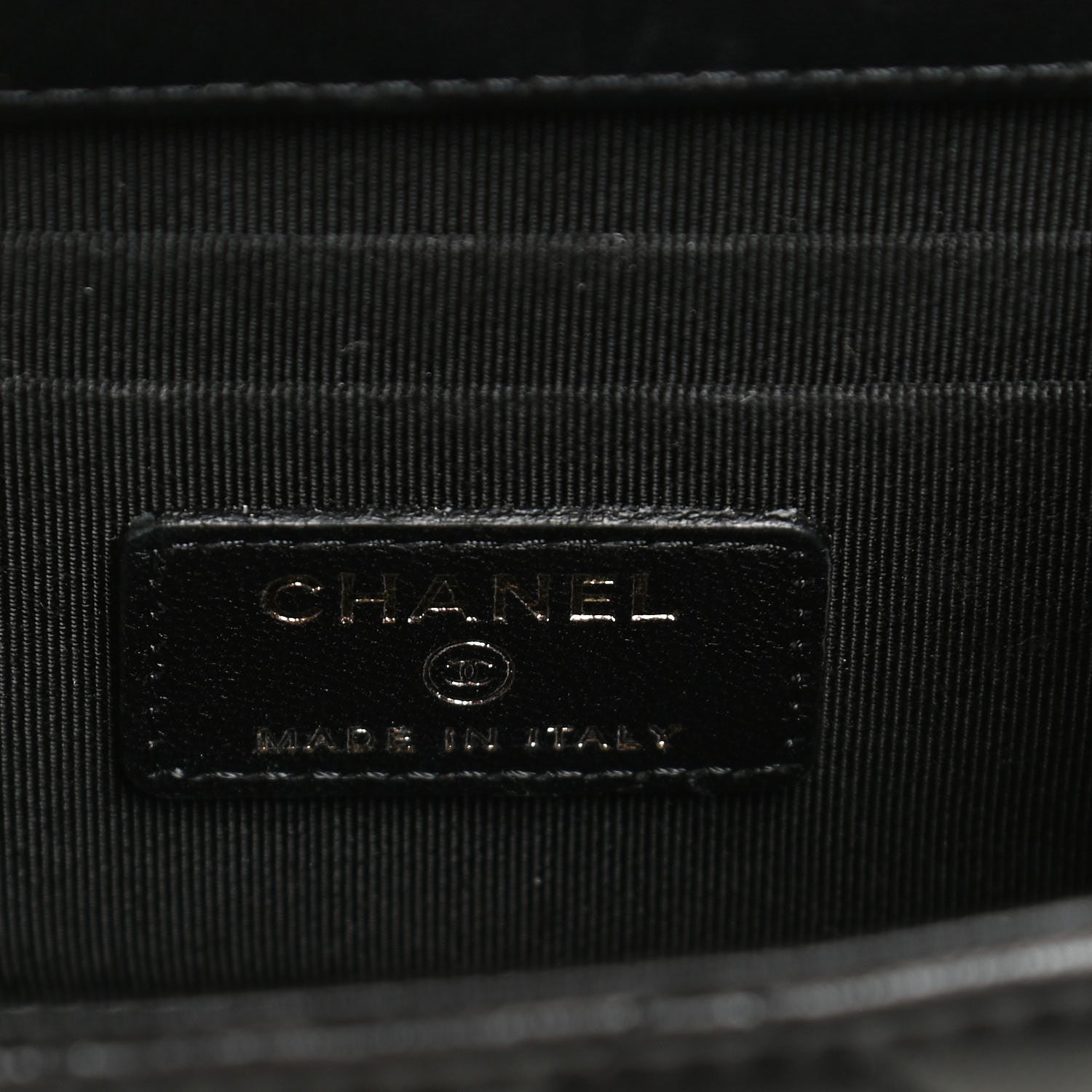 Chanel Lambskin Quilted Mini Trendy CC Clutch With Chain Black 6 of 11