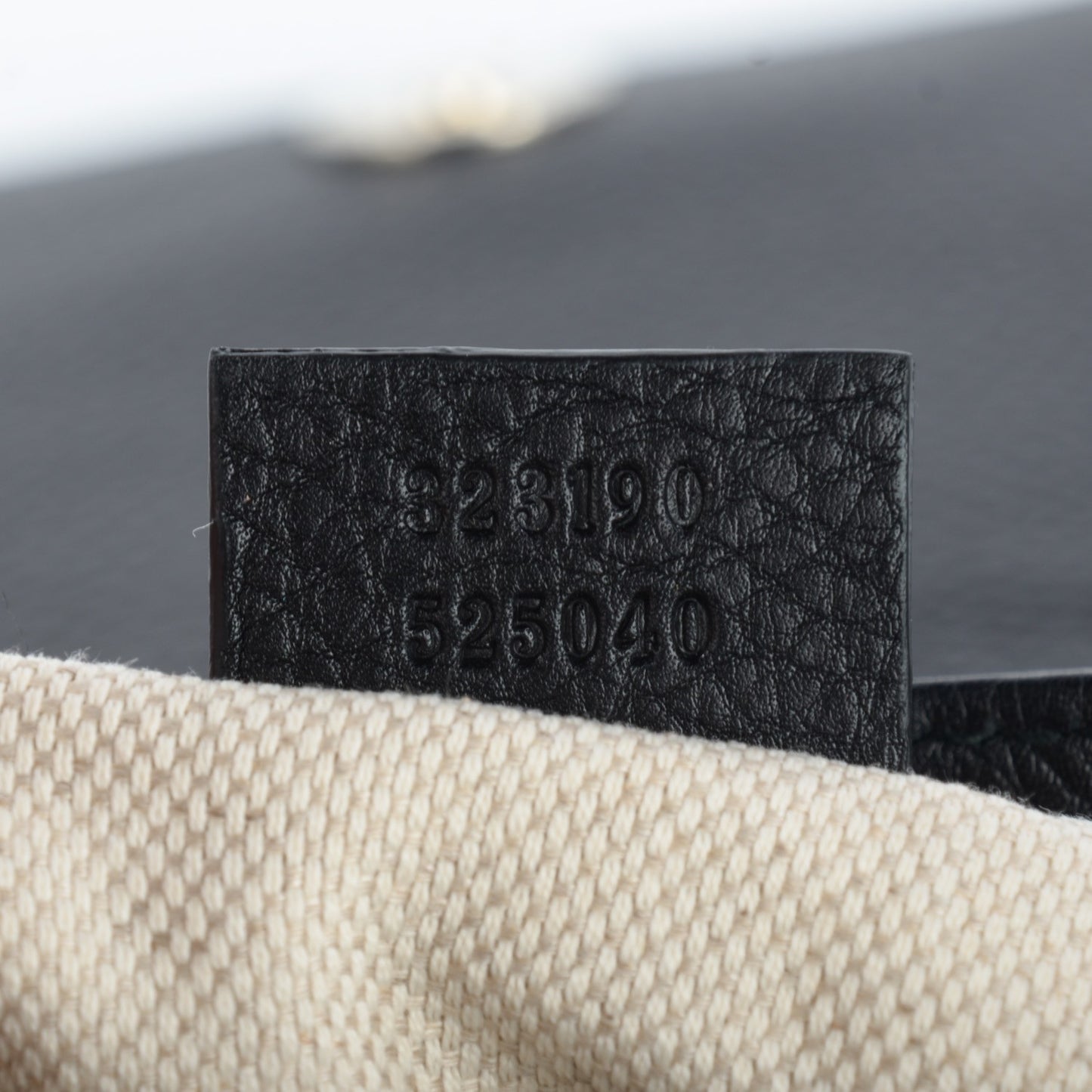 Pebbled Calfskin Small Soho Flap Crossbody Black