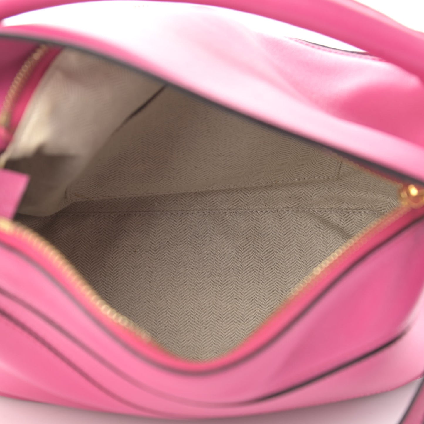Calfskin Small Puzzle Bag Fuchsia