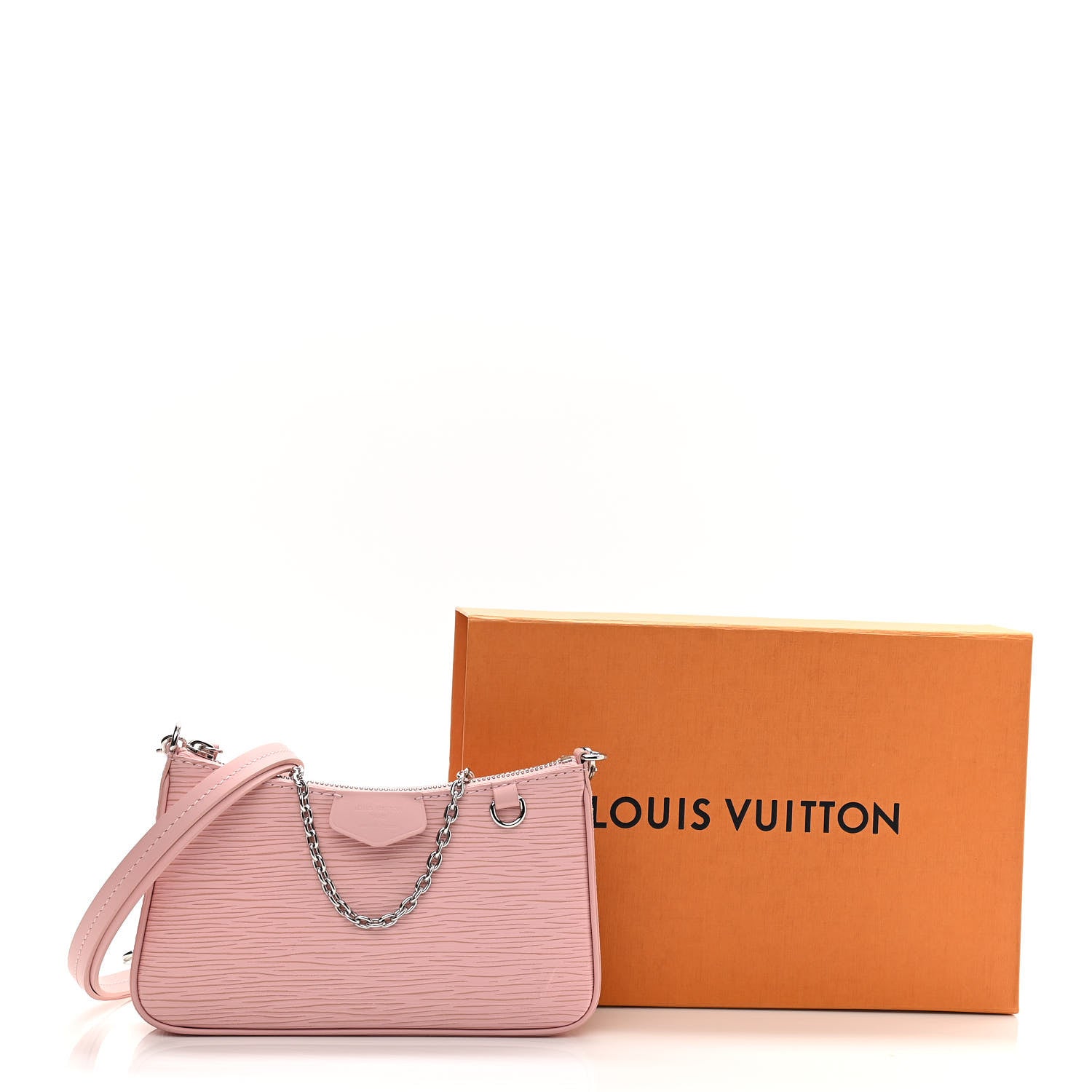 Louis Vuitton Epi Easy Pouch On Strap Rose Ballerine 10 of 10