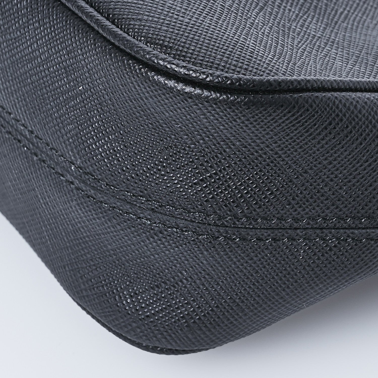 Prada Saffiano Lux Re-Edition 2005 Shoulder Bag Black 11 of 11