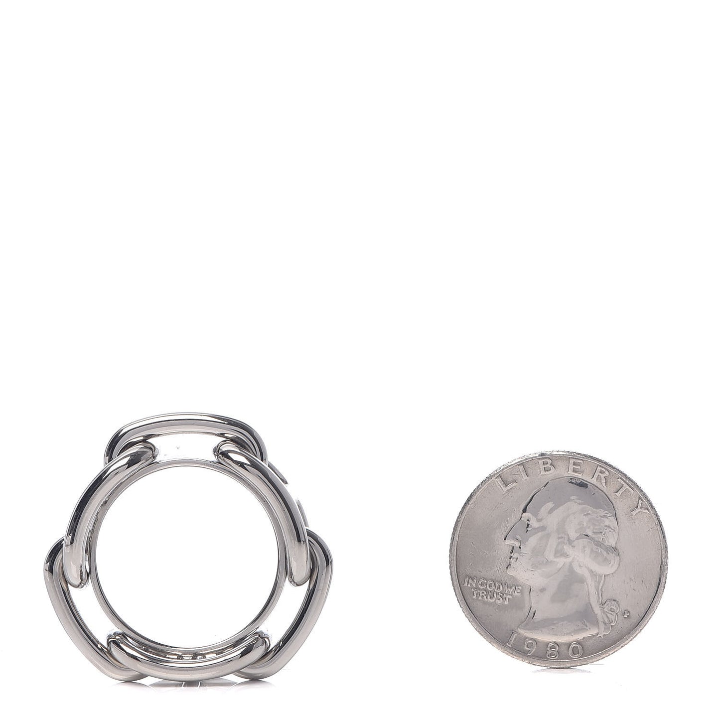 Palladium Regate Scarf Ring