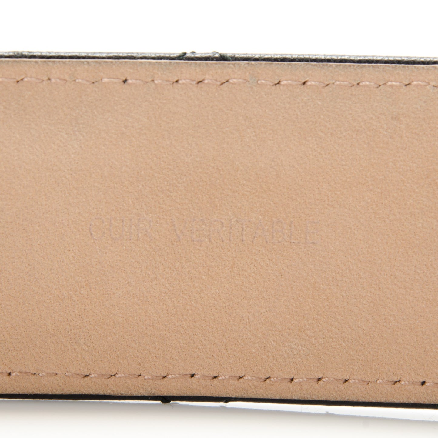Lambskin Quilted CC Belt 90 36 Black