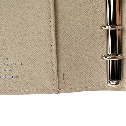 Louis Vuitton Epi Small Ring Agenda Cover Ivory 9 of 12