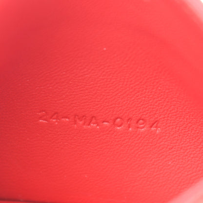 Christian Dior Lambskin Cannage Lady Dior Card Holder Red 6 of 8