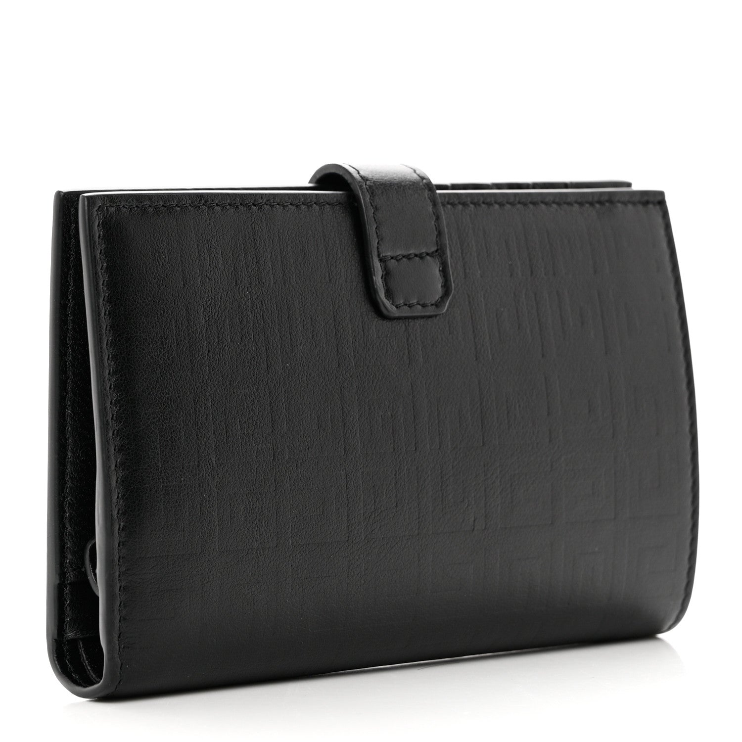 Givenchy Calfskin 4G Embossed G-Essentials Bifold Wallet Black 3 of 6