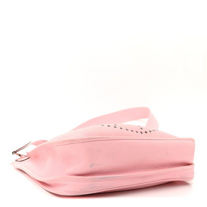 Hermes Taurillon Clemence Evelyne III GM Rose Sakura 4 of 9