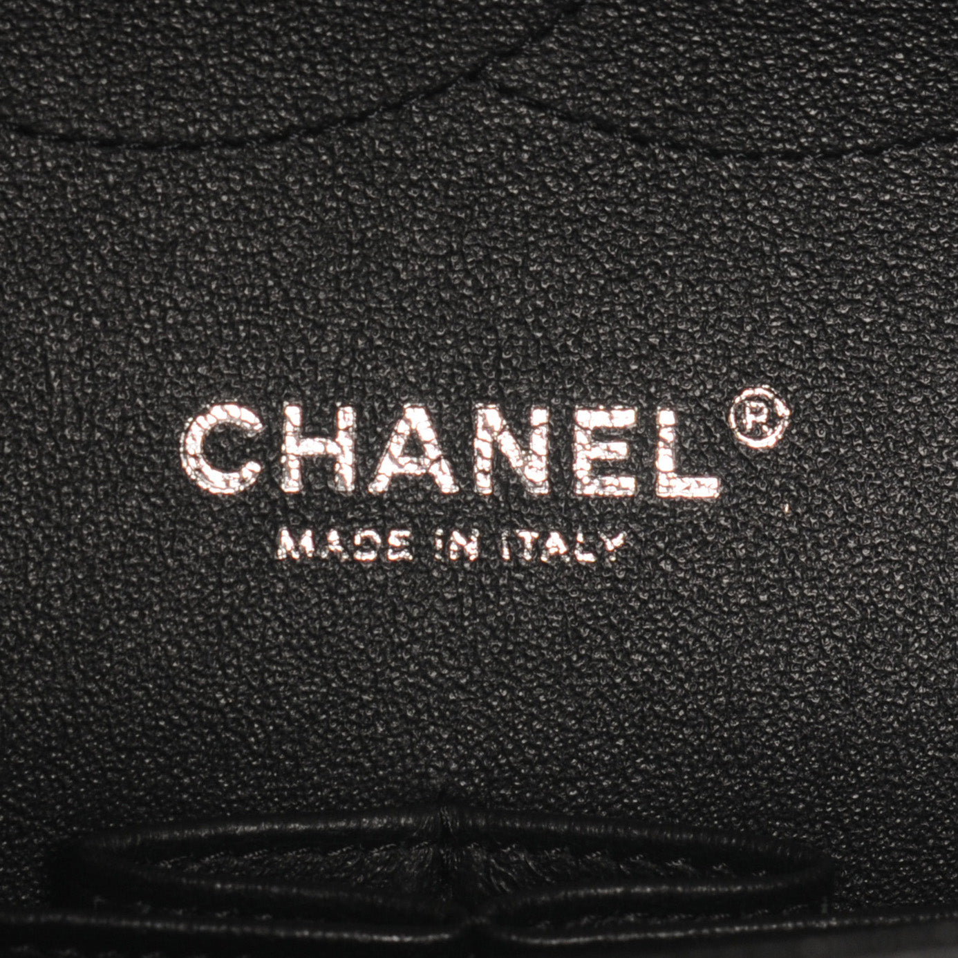 Patent Jumbo Double Flap Black