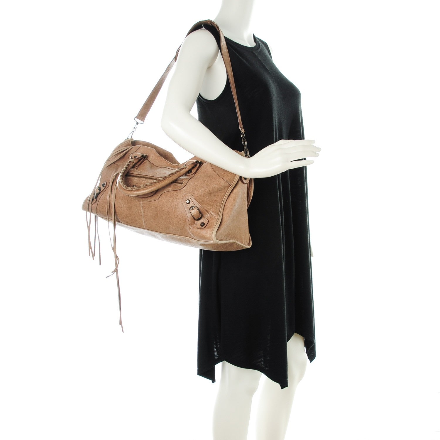 Balenciaga Agneau Classic Hardware Part Time Seigle 2 of 8