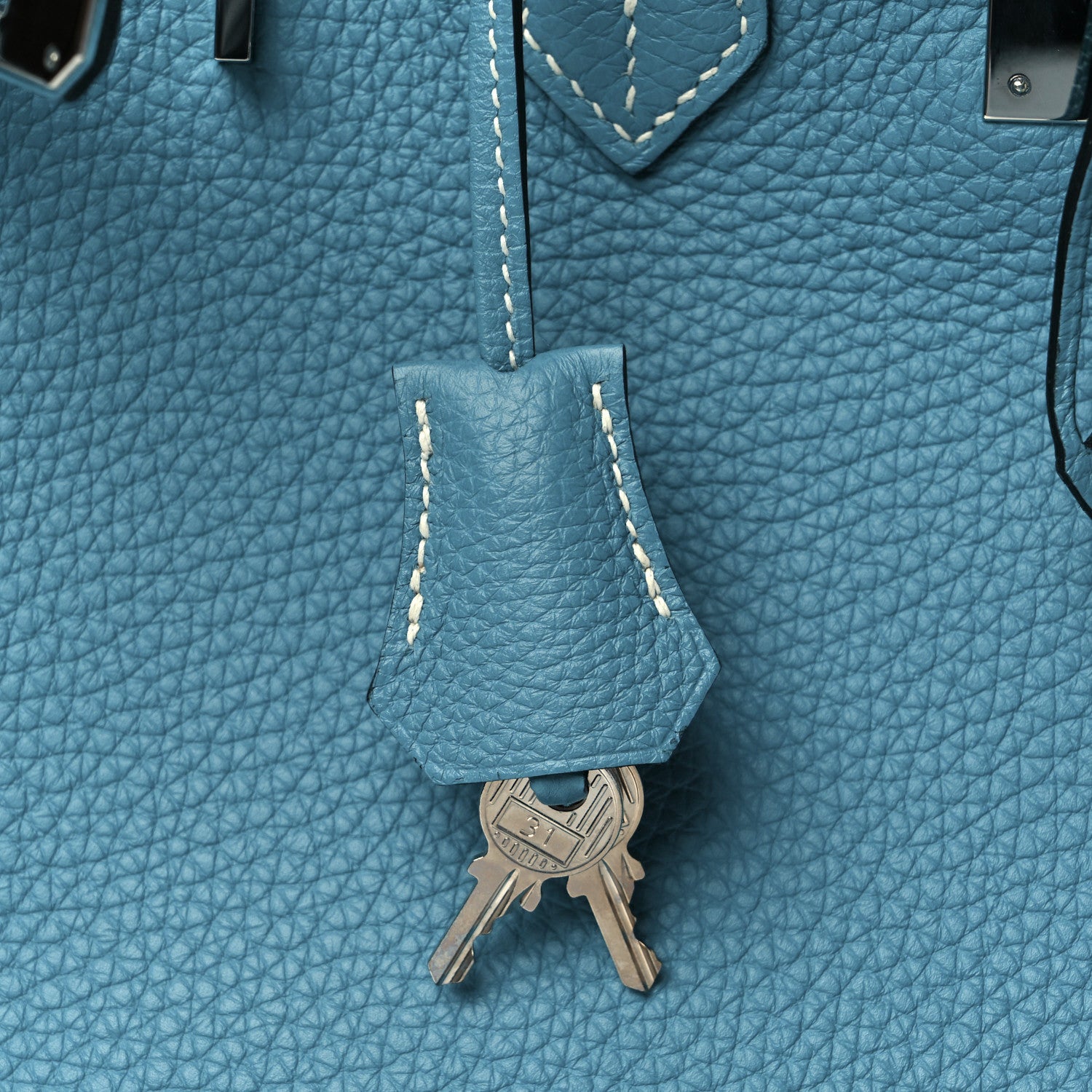 Hermes Togo Birkin 35 Blue Jean 27 of 30