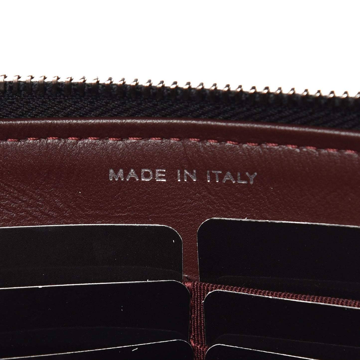 Caviar Quilted Large Zipped Clutch Black