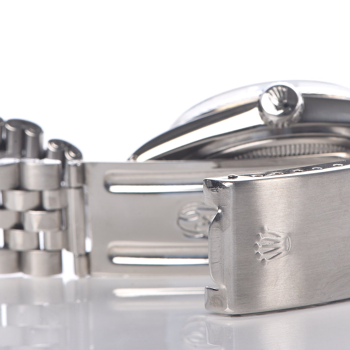 Stainless Steel 36mm Oyster Perpetual DateJust Watch White 1601