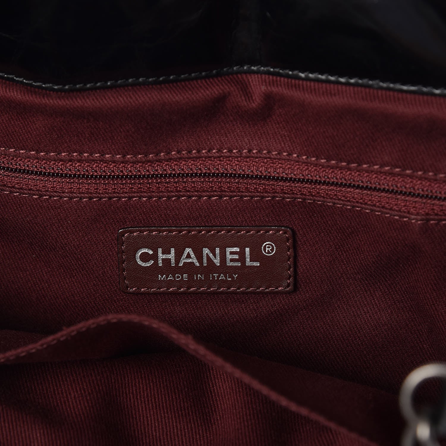 Chanel Iridescent Calfskin Large In the Mix Tote Black 6 of 9