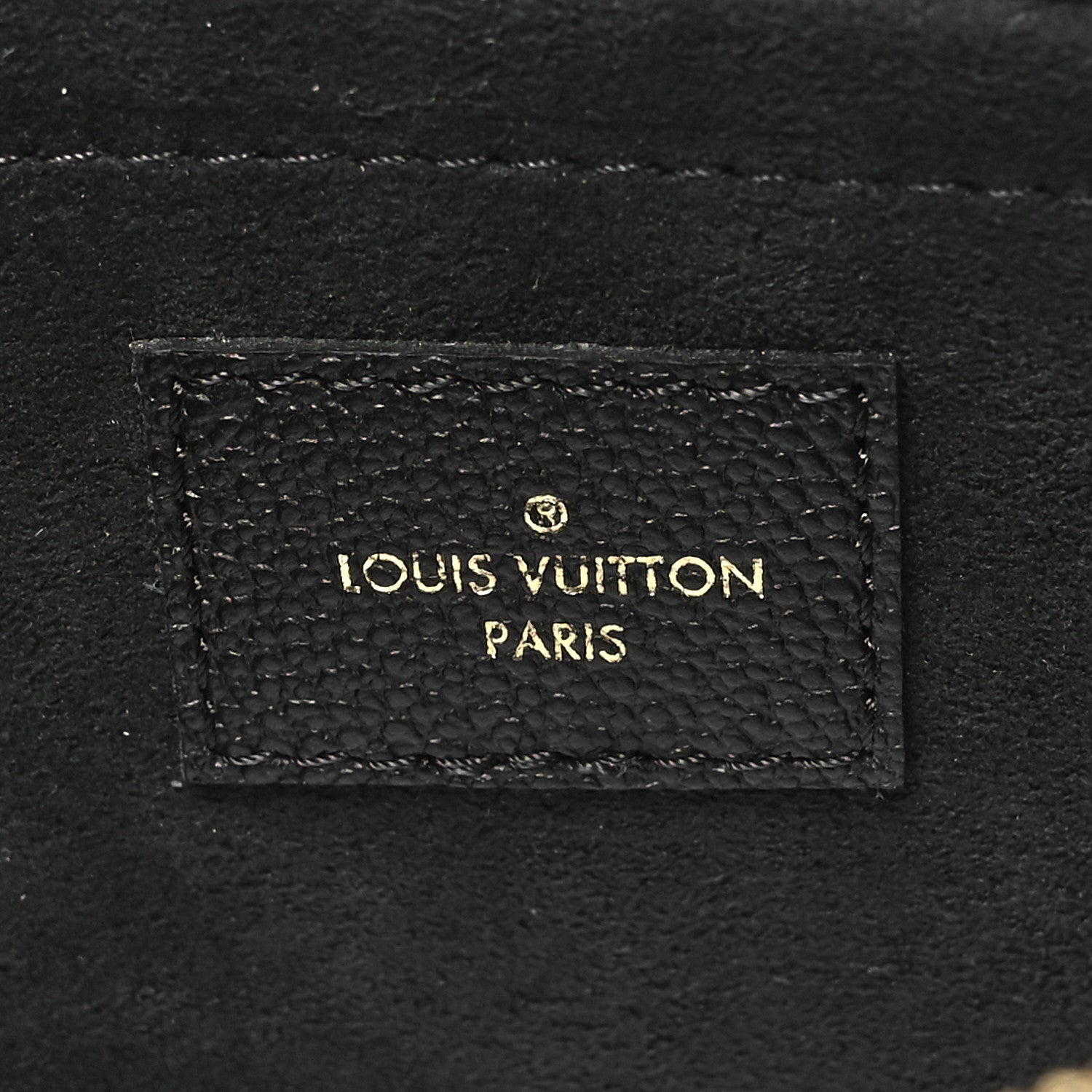 Louis Vuitton Empreinte Monogram Giant Multi Pochette Accessories Large Pochette Black 6 of 10