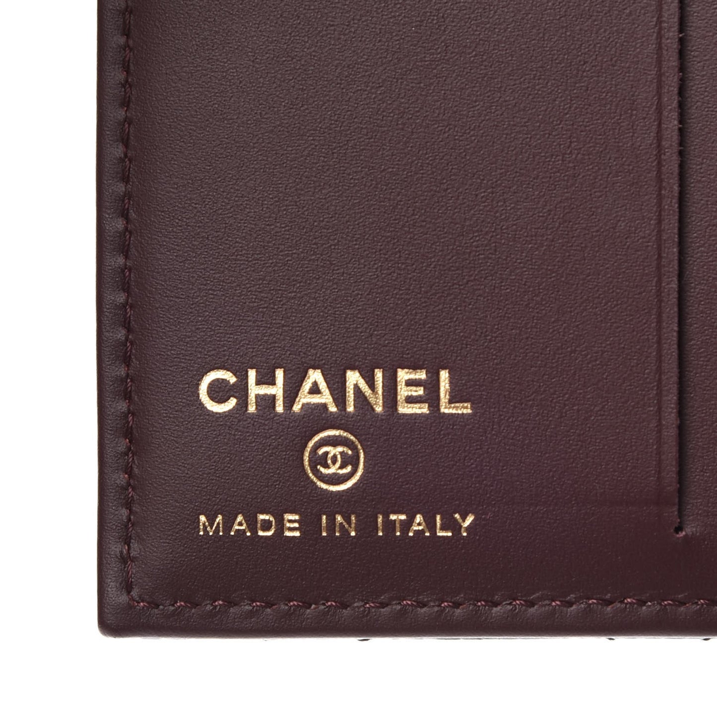 Caviar Quilted Card Holder Wallet Black