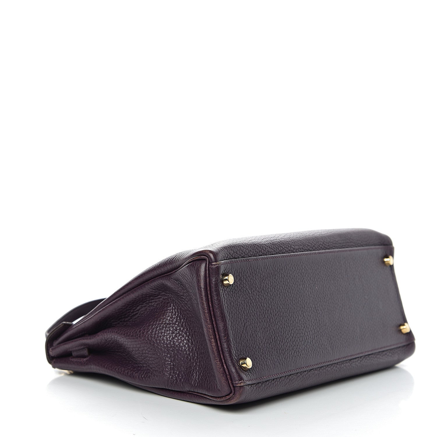 Hermes Taurillon Clemence Kelly Retourne 32 Raisin 3 of 12