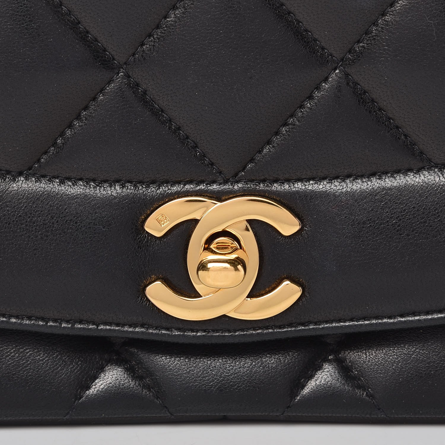 Chanel Lambskin Quilted Medium Single Flap Black 11 of 11