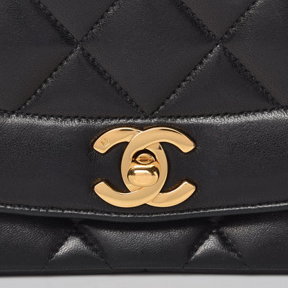 Chanel Lambskin Quilted Medium Single Flap Black 11 of 11