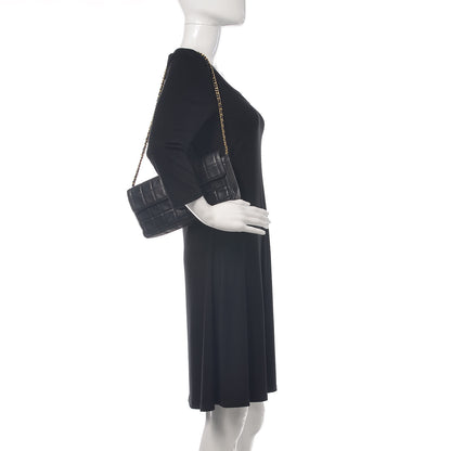 Chanel Lambskin East West Chocolate Bar Flap Black 2 of 12
