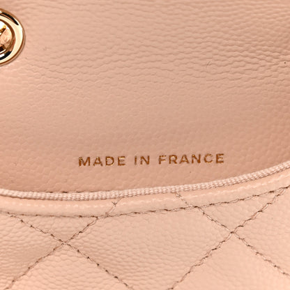 Chanel Caviar Quilted Mini Chain Belt Bag Light Beige 6 of 11