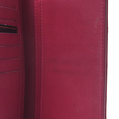 Chanel Patent Calfskin Quilted Large Brilliant Flap Wallet Fuchsia 10 of 11