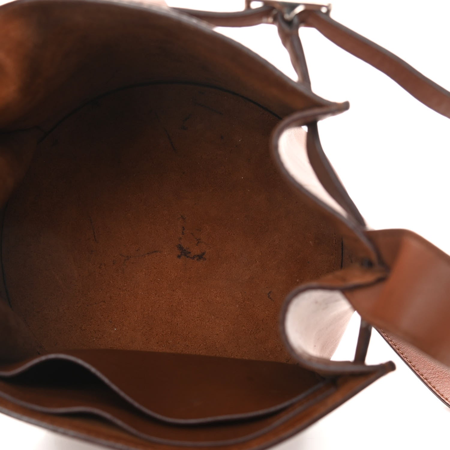 Celine Smooth Calfskin Long Strap Big Bucket Bag Tan 5 of 22