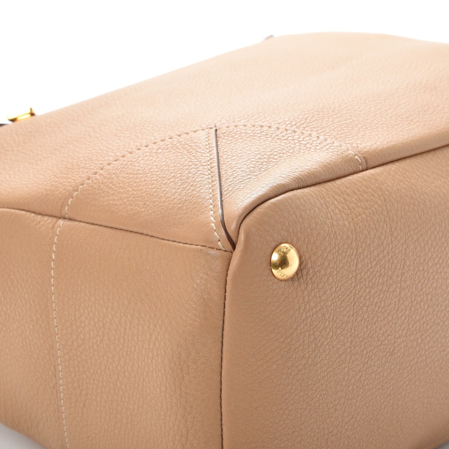 Prada Vitello Daino Hobo Sughero 10 of 14