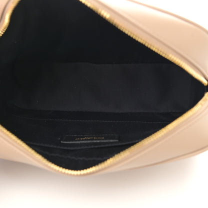 Saint Laurent Calfskin Matelasse Monogram Lou Camera Bag Dark Beige 5 of 8