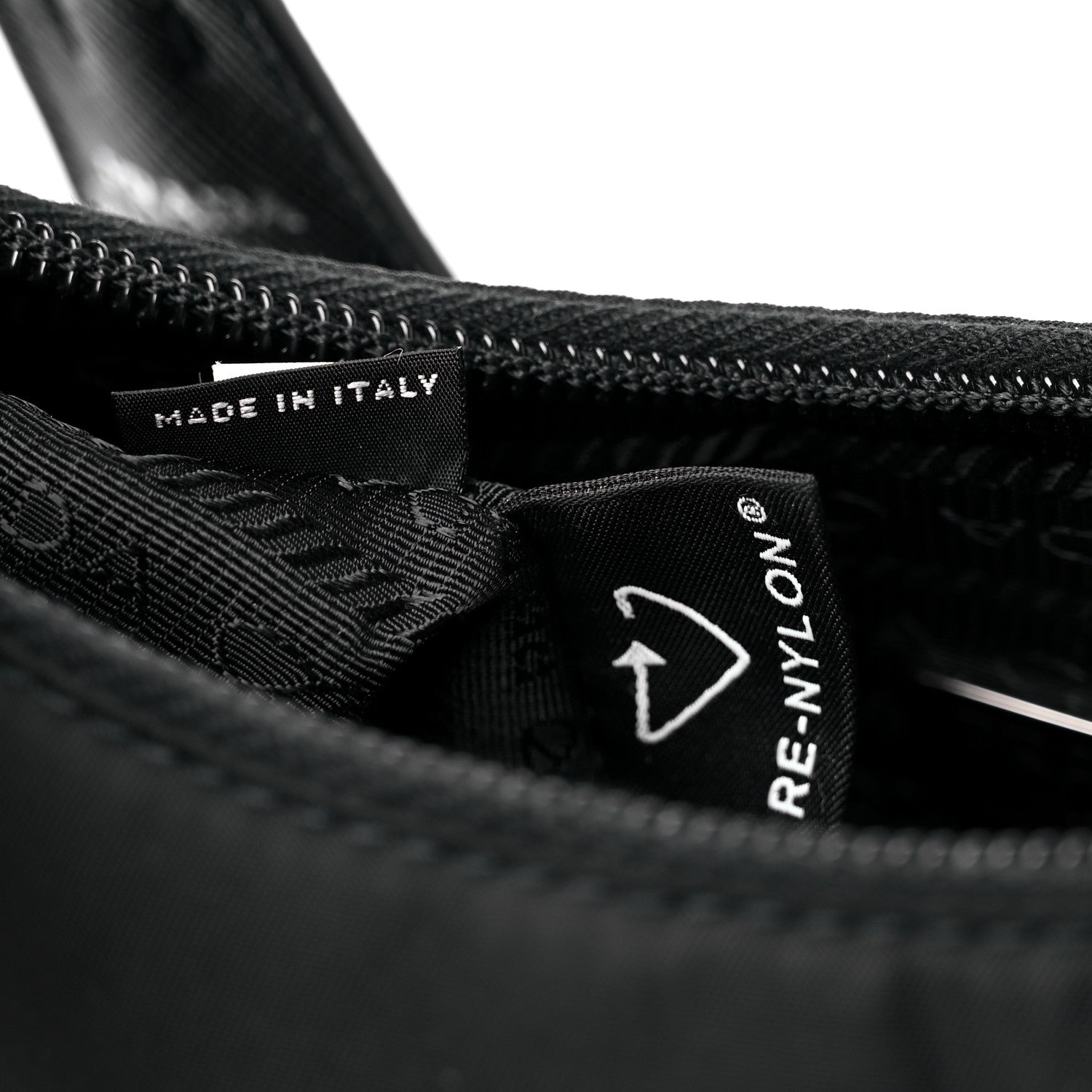 Prada Tessuto Nylon Mini Re-Edition 2000 Bag Black 7 of 13