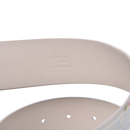 Louis Vuitton Calfskin 40mm LV Circle Belt 80 32 5 of 7