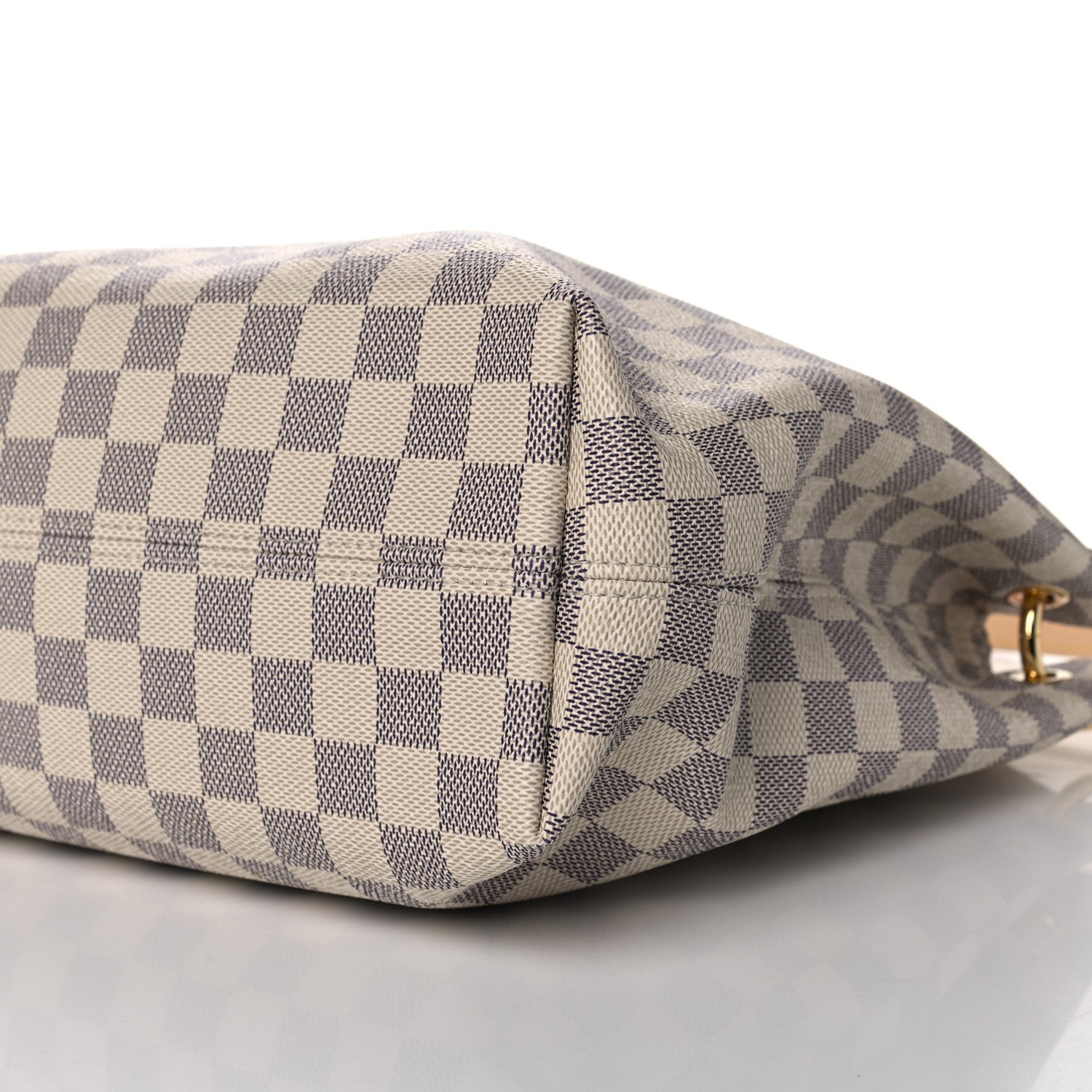 Louis Vuitton Damier Azur Graceful PM Rose Ballerine 9 of 11