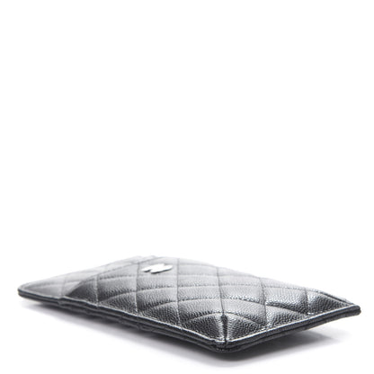 Chanel Caviar Quilted Classic iPhone Pouch Black 4 of 8