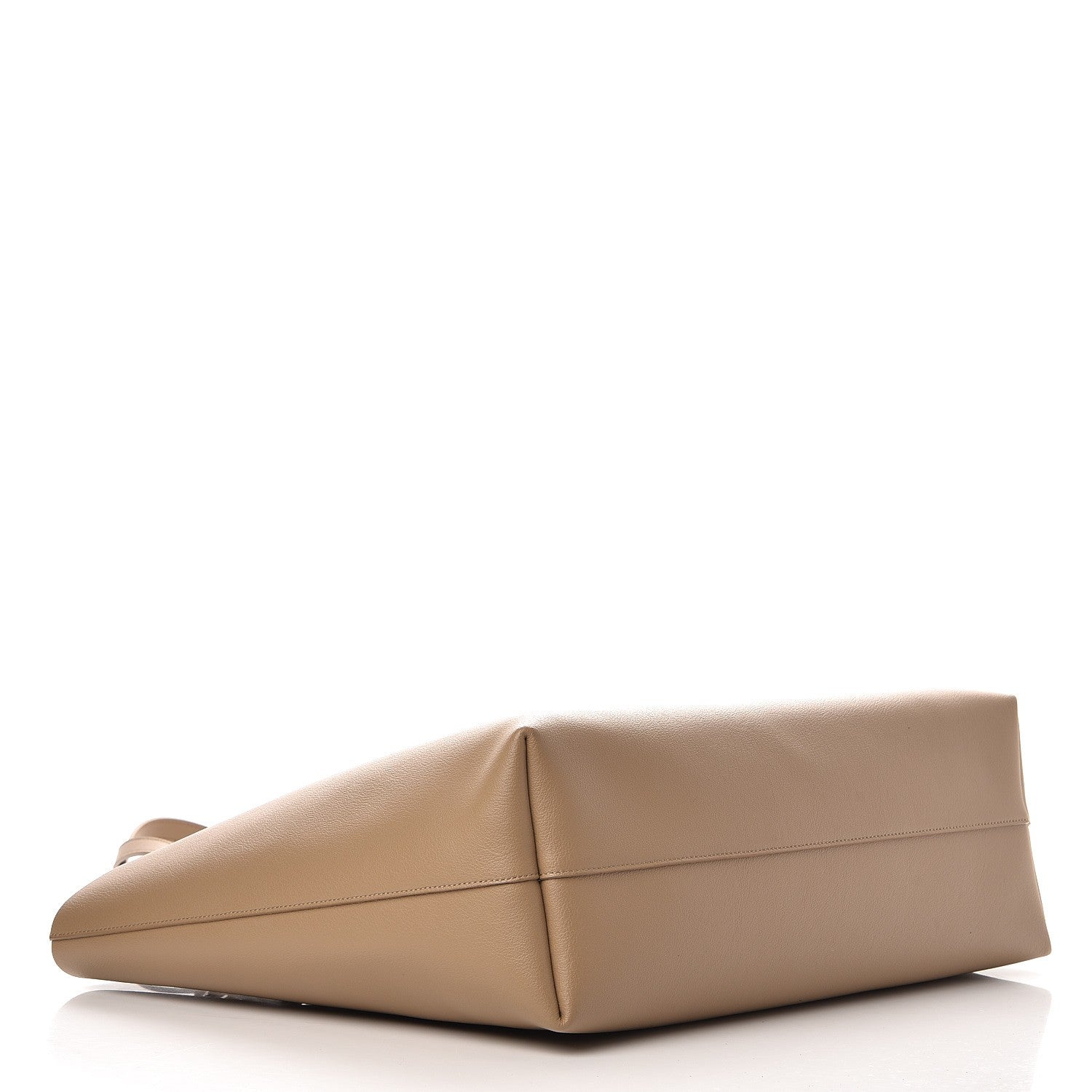 Saint Laurent Calfskin Large Shopping Tote Dark Beige 5 of 13
