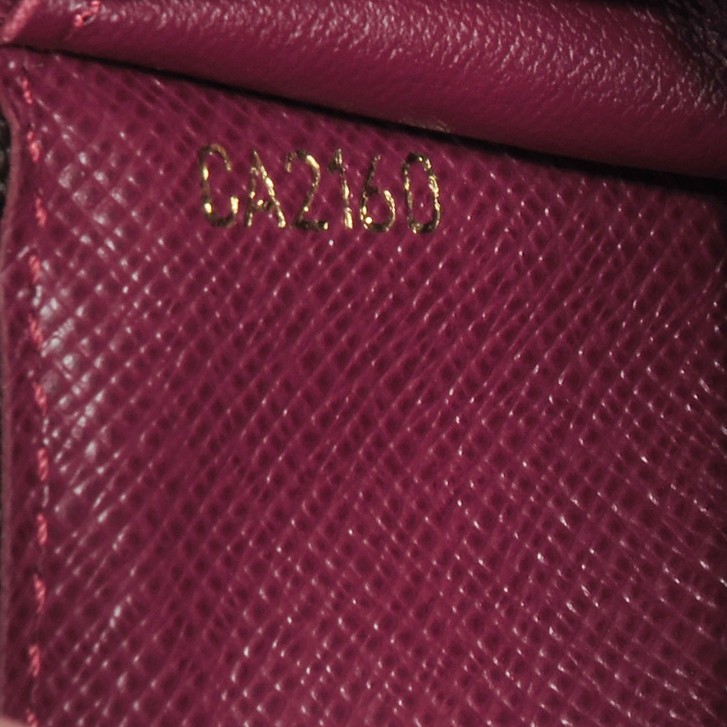 Damier Ebene Scribe Affiche Key Pouch