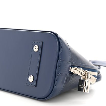 Louis Vuitton Epi Alma BB Indigo 9 of 10