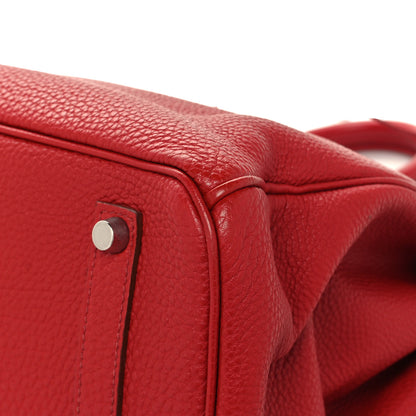 Hermes Togo Birkin 35 Rouge Garance 10 of 12