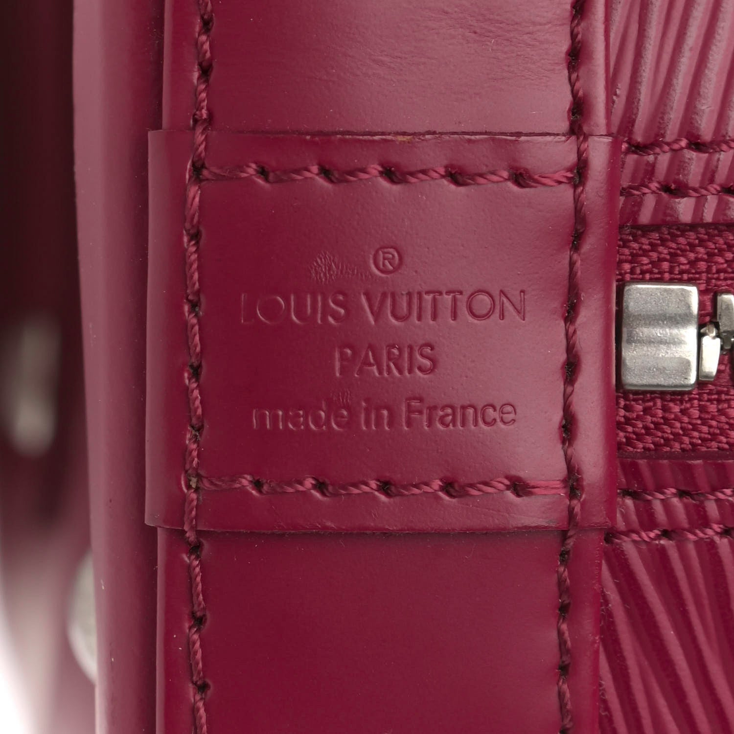 Louis Vuitton Epi Alma BB Fuchsia 6 of 12