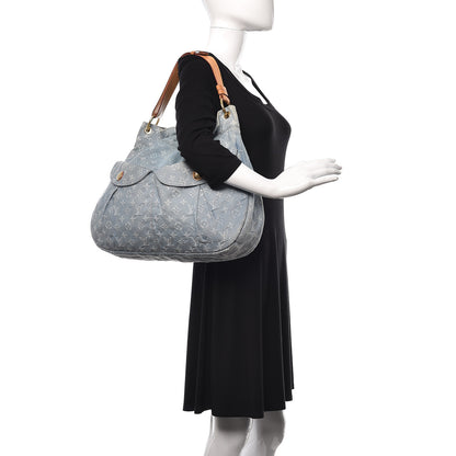 Louis Vuitton Denim Daily GM Blue Clair 2 of 10