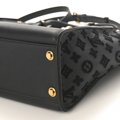 Louis Vuitton Calfskin Monogram Tufting On My Side Black 8 of 8